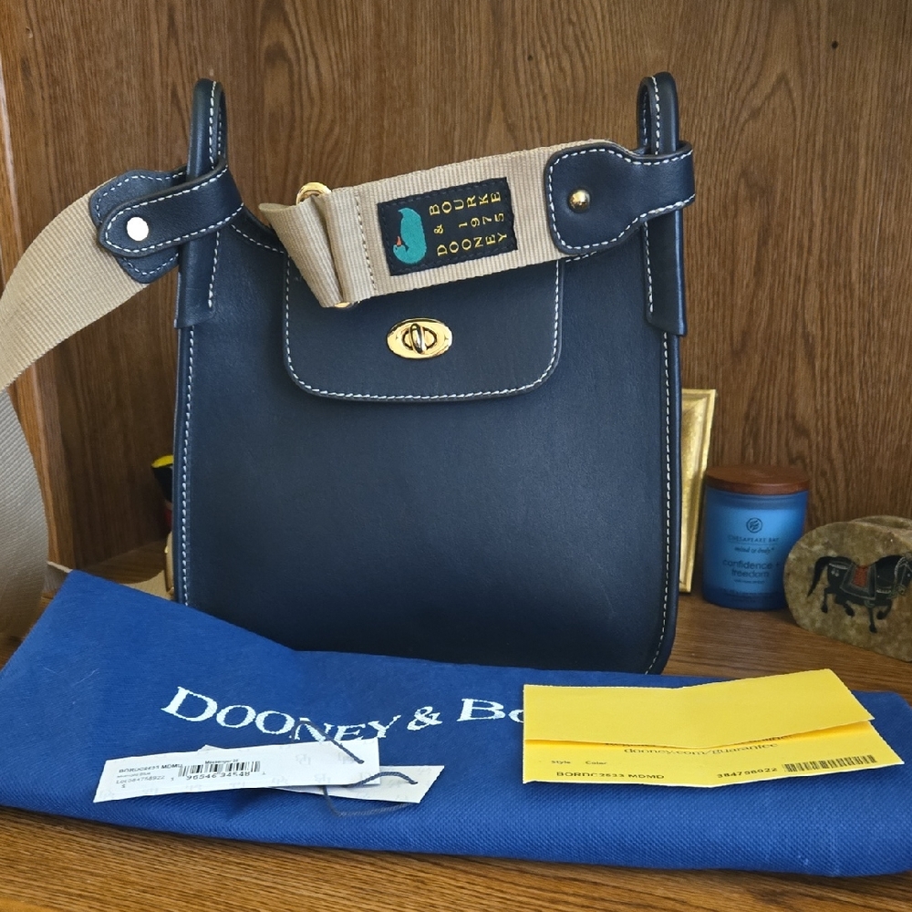 Dooney & Bourke Penrose Messenger Bag  Midnight Blue
